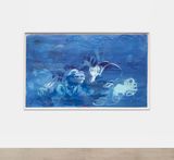 milk blue by Janaina Tschape contemporary artwork works on paper