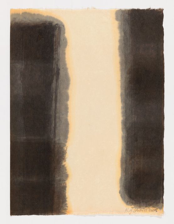 Burnt Umber and Ultramarine by Yun Hyong-Keun contemporary artwork Painting