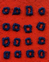 Work by Chiyu Uemae contemporary artwork painting textile