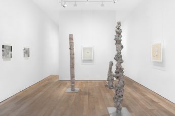 Contemporary art exhibition Yu Ji Protrude at Sadie Coles HQ Bury Street London United Kingdom