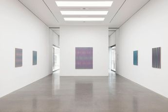 Contemporary art exhibition Suzanne Song Interfold at White Cube Masons Yard London United Kingdom