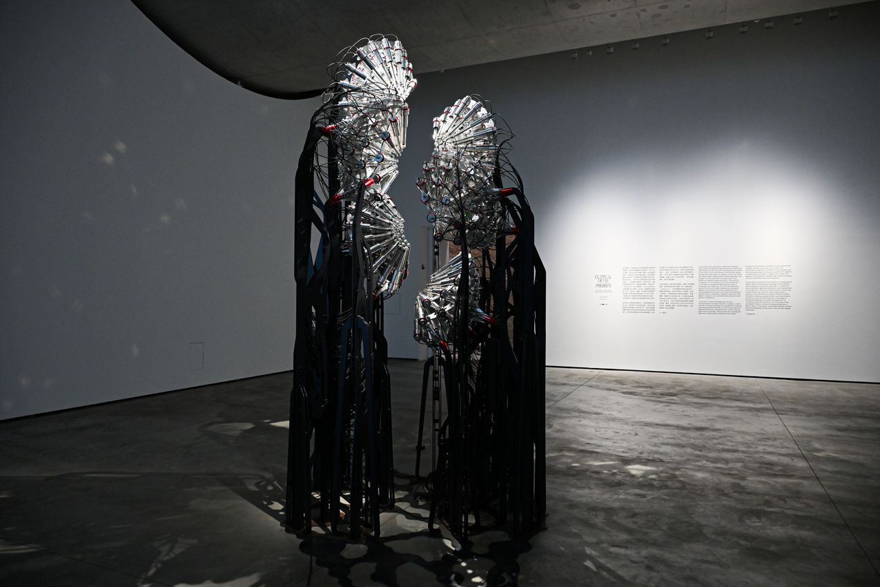Yunchul Kim, 'Elliptical Dipole: Visceral Particles and Sorcerous