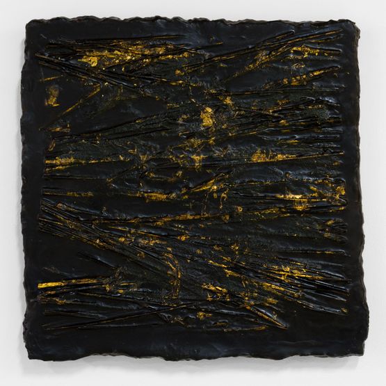 wax lines by Kirtika Kain contemporary artwork Mixed Media