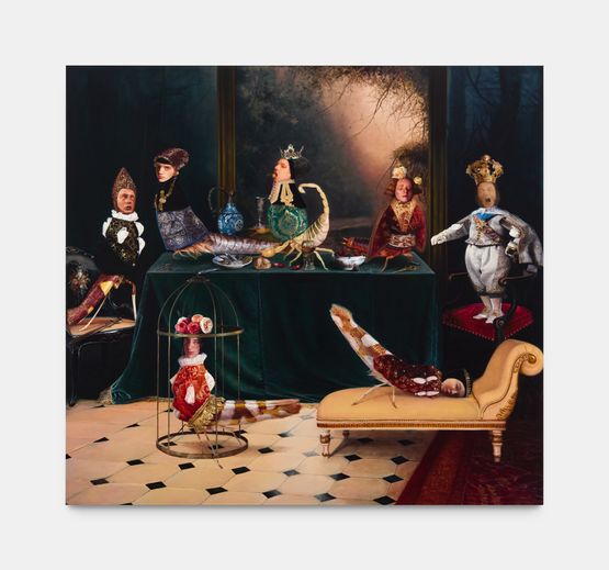 The Seven Sins by Teodora Axente contemporary artwork Painting