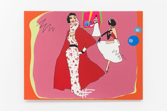FORM FOLLOWS FASHION by Duggie Fields contemporary artwork Painting