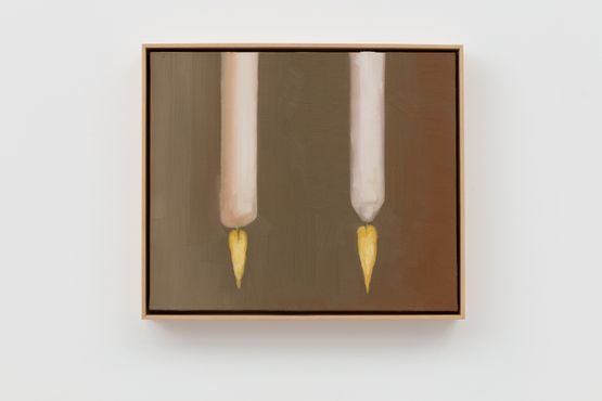 Candles Upside-Down by Xiao Hanqiu contemporary artwork Painting