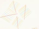 Untitled by Oswald Oberhuber contemporary artwork drawing works on paper