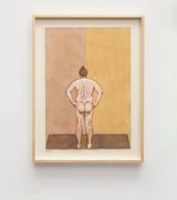 Self Costas com maos na cadeira by Efrain Almeida contemporary artwork works on paper