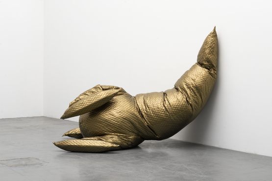 Untitled Soft Rocket by Sylvie Fleury contemporary artwork Mixed Media