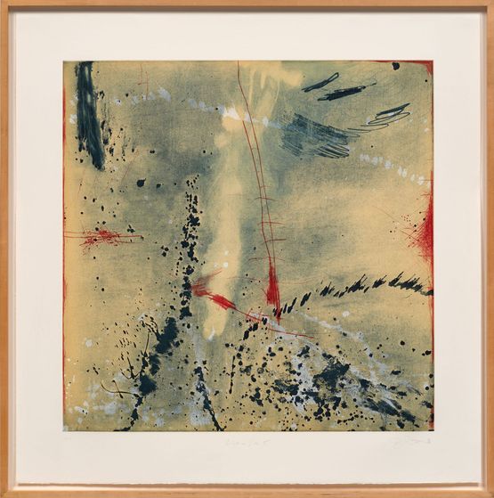 Sunlight on Water II by Pat Steir contemporary artwork Print