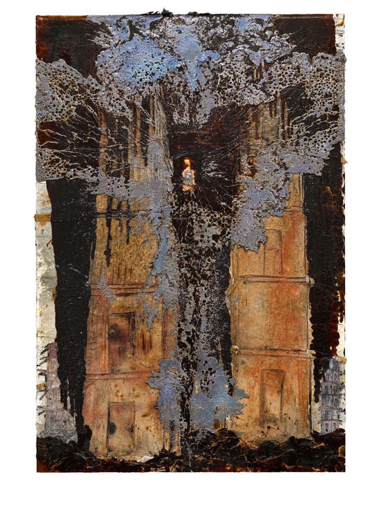 Rapunzel by Anselm Kiefer contemporary artwork Painting