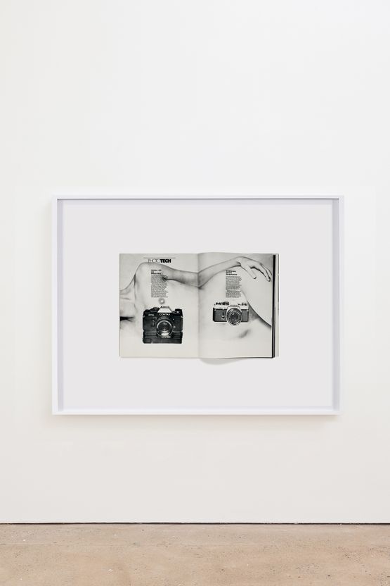 Woman With Cameras 1 by Anne Collier contemporary artwork Photography