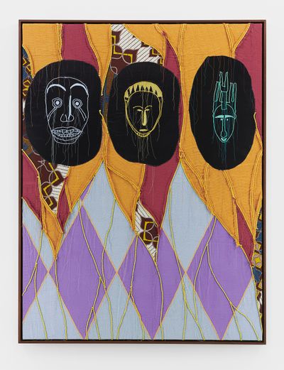 Yinka Shonibares Bronze Waves at James Cohan