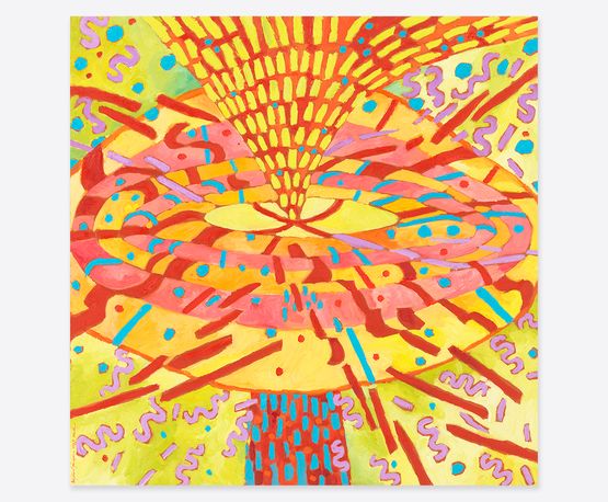 Advancing Impulses by Mildred Thompson contemporary artwork Painting