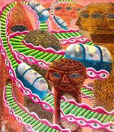 IDOL PARK by Herve Di Rosa contemporary artwork painting