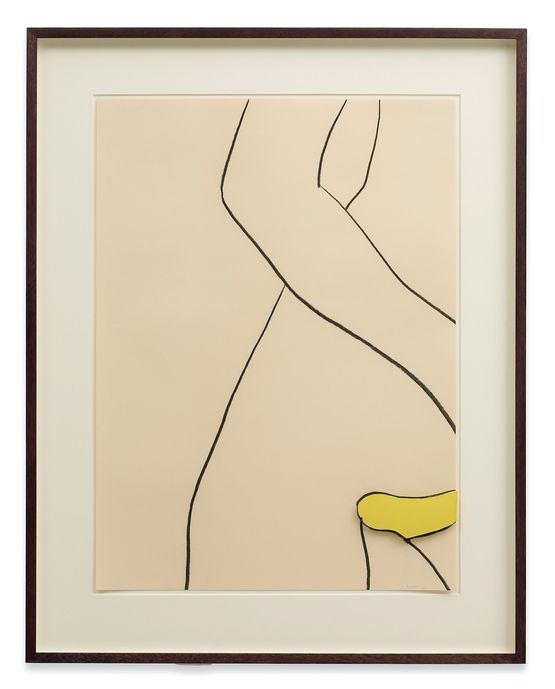 Saddle by Gary Hume contemporary artwork Painting