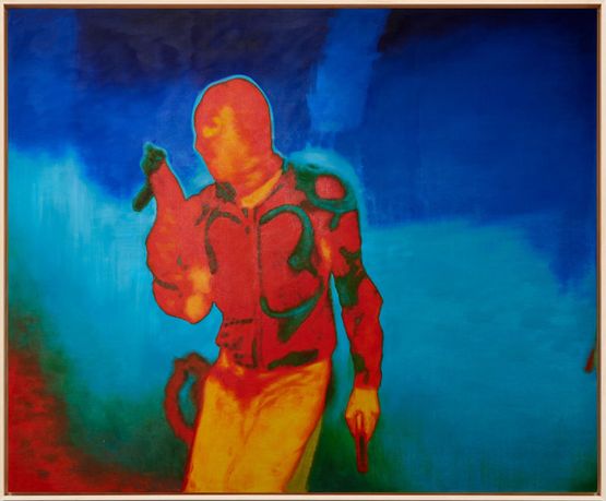 3FF3 MANT1X by Harmony Korine contemporary artwork Painting