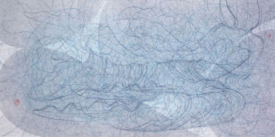 Travel Endlessly 2 by Zhang Ying contemporary artwork Works on Paper