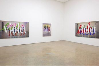 Contemporary art exhibition Cody Choi Color Painting Frustration is Beautiful at PKM Gallery Seoul South Korea