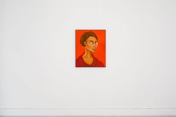 Contemporary art exhibition Rebecca Brodskis Together Separated at Fabienne Levy Geneva Switzerland