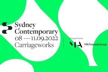Contemporary art exhibition Sydney Contemporary 2022 at STATION Sydney Australia