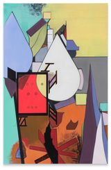 Helle Schatten by Thomas Scheibitz contemporary artwork mixed media