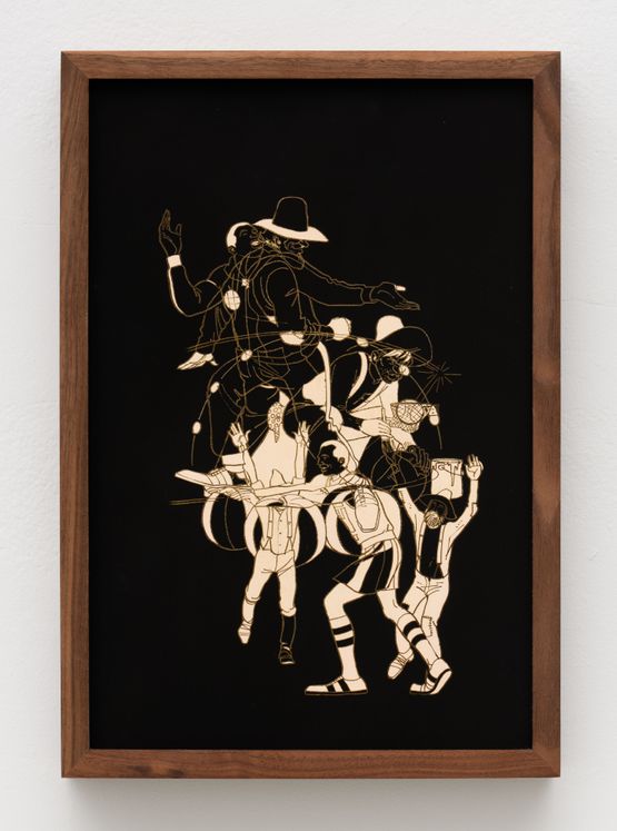 Untitled Defense 10 by Jibade-Khalil Huffman contemporary artwork Print