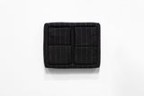 Pinstripe Upholstered Case with Four Cushions by Annika Thiems contemporary artwork sculpture
