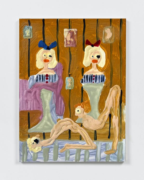 Funny Games deutsche version by Florian Meisenberg contemporary artwork Painting