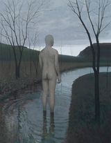 The Ankleless by Kang Cheol Gyu contemporary artwork painting