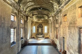 Contemporary art exhibition Marie De Villepin WHITE NOISE at Chiesa Di San Vittore E 40 Martiri