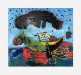 Schwerelos by Alexander Dik contemporary artwork painting