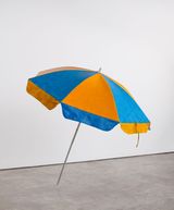 Umbrella from the Camouflages series by Cildo Meireles contemporary artwork painting sculpture