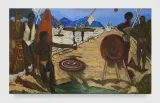 Target Practice II by Gideon Appah contemporary artwork painting
