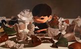 Rain Dance by Erthh thanathorn Phattaratada contemporary artwork Painting