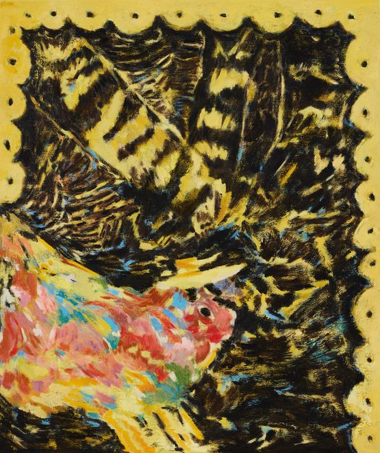 Taurus by Ling Yung contemporary artwork Painting