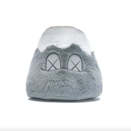 Mount Fuji plush grey by KAWS contemporary artwork Sculpture