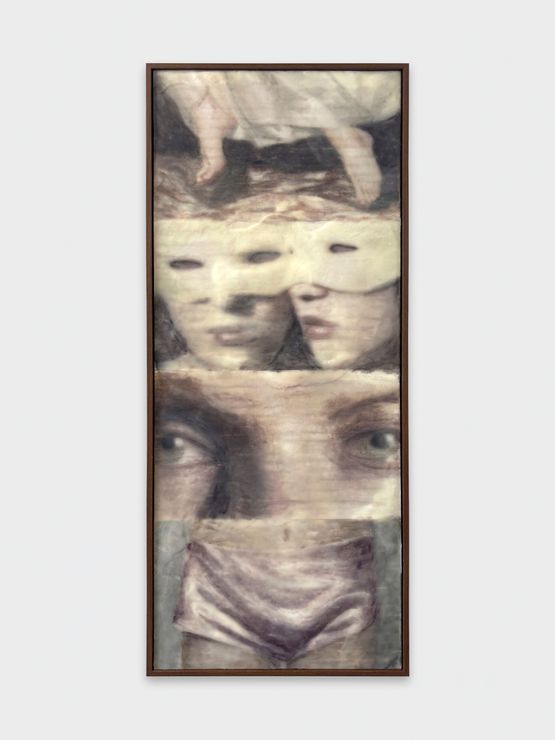 Looking Is The Act by K. T. Kobel contemporary artwork Painting