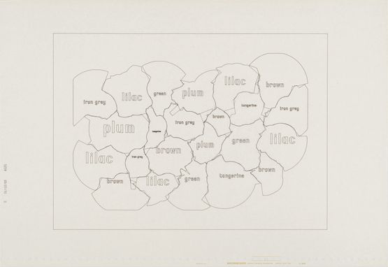 Untitled i23-3350 by Harold Cohen contemporary artwork Works on Paper