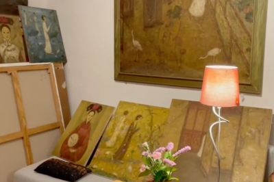 Dans latelier de Jia Juanli  Karin Weber Gallery