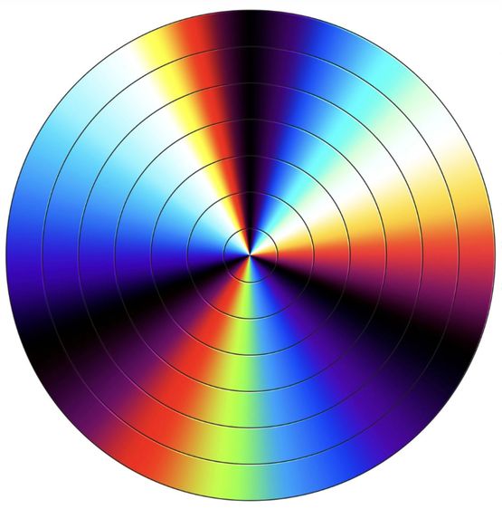 CHROMADYNAMICA MANIPULABLE 39 by Felipe Pantone contemporary artwork Works on Paper