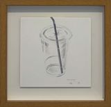 take away by Noor Mahnun Anum contemporary artwork drawing works on paper