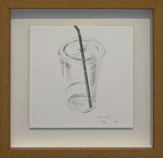 take away by Noor Mahnun Anum contemporary artwork Works on Paper
