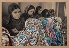 Embroiderers  7 by Aoyama Satoru contemporary artwork Mixed Media