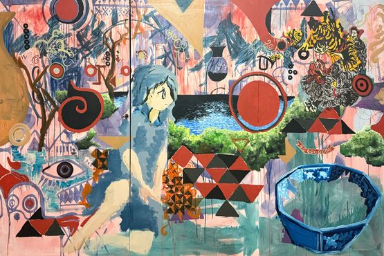 MADimage by Namonaki Sanemasa contemporary artwork Painting