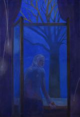 Fireflies in My Sleeves by Masha Kovtun contemporary artwork painting