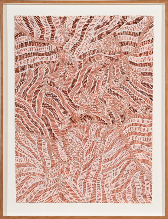 Nambarra by Yalmakany Marawili contemporary artwork Works on Paper