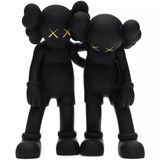 Along the Way - black by KAWS contemporary artwork sculpture