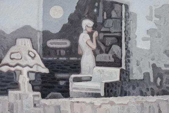 In the Mood for Love No.2 by Ji Lei contemporary artwork Painting