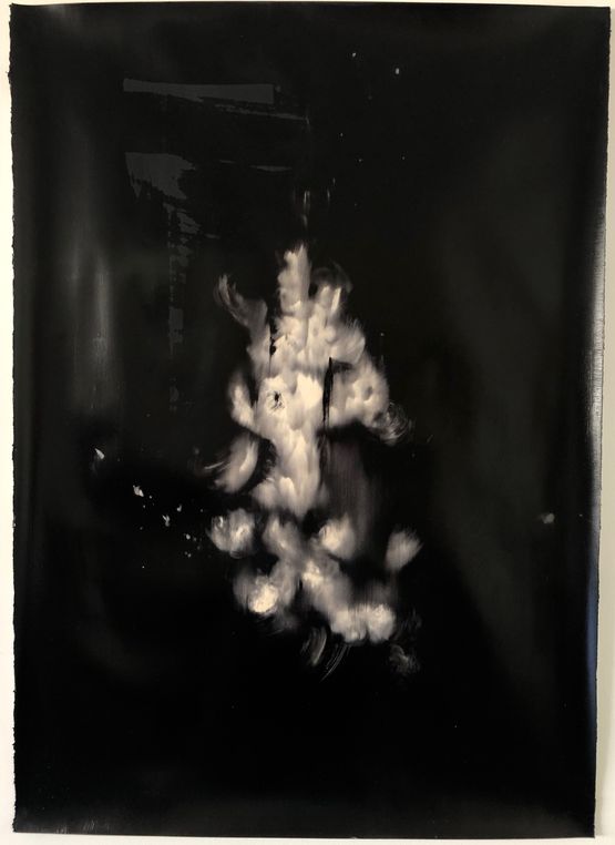 Against the sun XIV by Alexandra Karakashian contemporary artwork Works on Paper